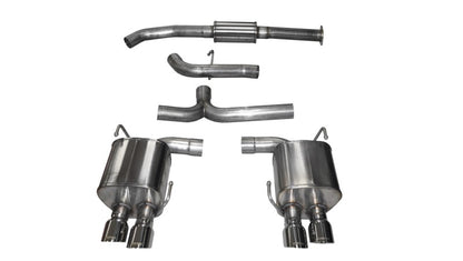 Corsa Performance Catback Exhaust System W/ Polished Tips Subaru WRX STI 2015+ 14857 Photo - Primary