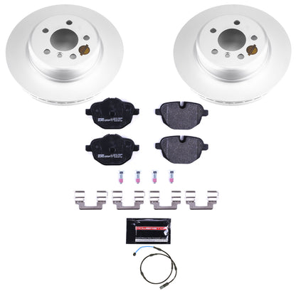 PowerStop Power Stop 11-16 BMW 528i Rear Euro-Stop Brake Kit ESK6034 ESK6034 Photo - Primary