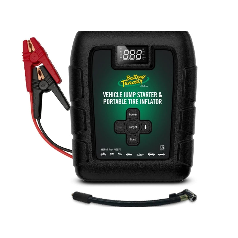 Battery Tender 800AMP Jump Starter 7200mAh Power Pack and 140 PSI Tire Inflator 030-3010-WH 030-3010-WH User 1