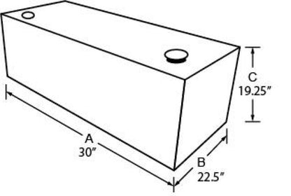 Tradesman Steel Rectangular Liquid Storage Tank - White 83055 83055 User 1