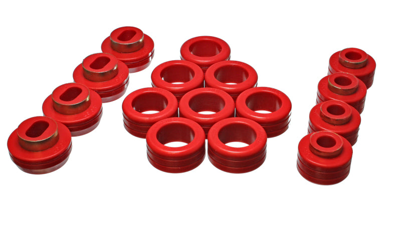 Energy Suspension Body Mount Set Red Chevrolet S10 All 1982-2003 3.4131R Photo - Primary