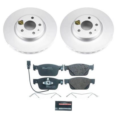 Power Stop 17-19 Audi A4 Front Euro-Stop Brake Kit ESK7860 ESK7860 Photo - Primary