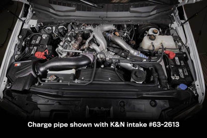 K&N Engineering K&N 17-21 Ford F-250/350 6.7L TD Charge Pipe 77-1002KC 77-1002KC Photo - Mounted