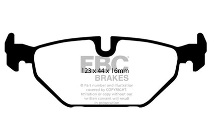 EBC Disc Brake Pad Set DP21405 Photo - Primary