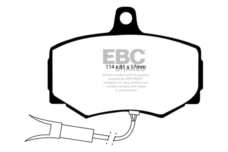 EBC Disc Brake Pad Set DP3756/2C Photo - Primary