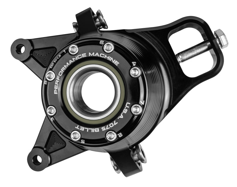 Performance Machine UTV Bearing Carrier Assembly - Black Ano 0221-1003-B 0221-1003-B Photo - Primary