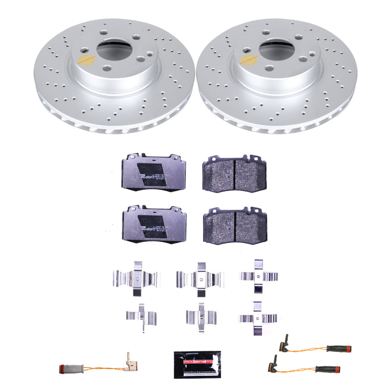 PowerStop Power Stop 04-06 Mercedes-Benz E500 Front Euro-Stop Brake Kit ESK7770 ESK7770 Photo - Primary