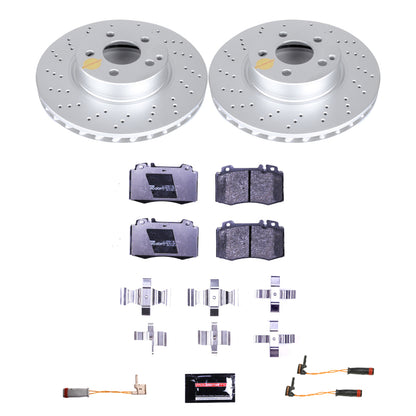 PowerStop Power Stop 04-06 Mercedes-Benz E500 Front Euro-Stop Brake Kit ESK7770 ESK7770 Photo - Primary