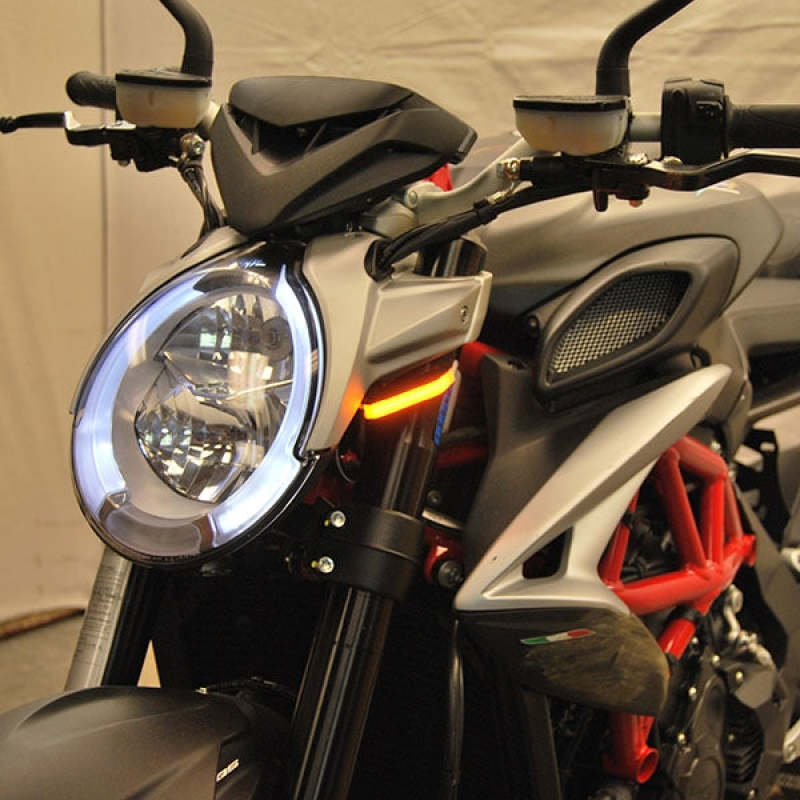 New Rage Cycles Brutale 800 Front Turn Signals BRUTALE17-FS BRUTALE17-FS Photo - Primary