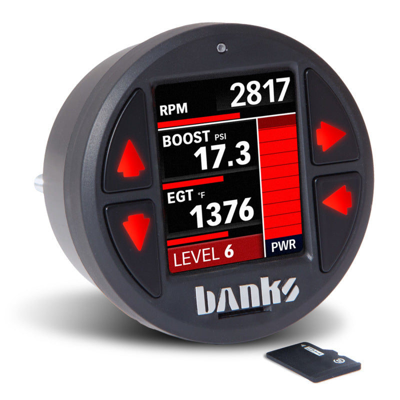 Banks Power 17-19 Ford F250/F350 6.7L PowerStroke Derringer Tuner (Gen 2) w/ 1.8 iDash DataMonster 66795 66795 Photo - lifestyle view
