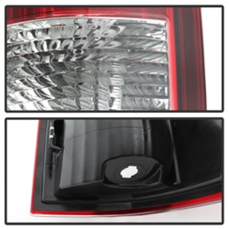SPYDER xTune Dodge Ram 1500 09-16 LED Tail Lights Incandescent Model Only - Red Clear ALT-ON-DR09-LBLED-RC 5082213 5082213 Photo - Unmounted
