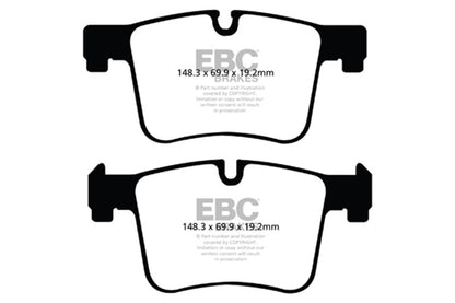 EBC Disc Brake Pad Set DP32105C Photo - Primary