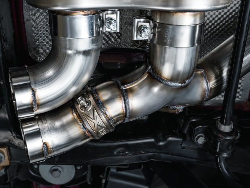 AWE Tuning AWE 21+ Wrangler 392 Switchpath Cat-Back Exhaust- Quad BashGuards 3025-41392 3025-41392 Photo - Mounted
