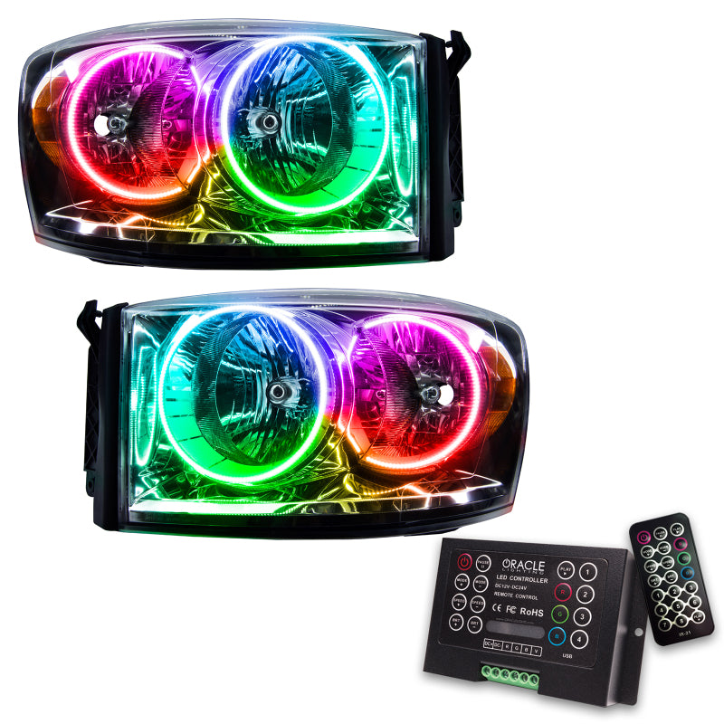 ORACLE Lighting Oracle 07-08 Dodge Ram SMD HL - ColorSHIFT w/ 2.0 Controller 7034-333 7034-333 Photo - Primary