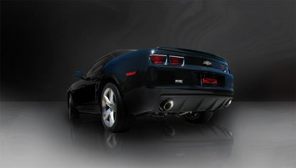 Corsa Performance 10-14 Chevrolet Camaro Coupe SS 6.2L V8 Auto Polished Sport Cat-Back 14952 Photo - Mounted