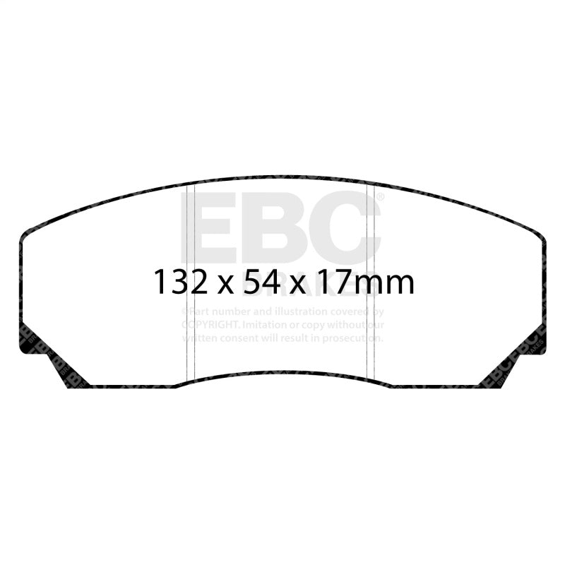 EBC Disc Brake Pad Set DP4002R Photo - Primary