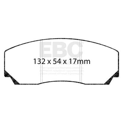 EBC Disc Brake Pad Set DP4002R Photo - Primary