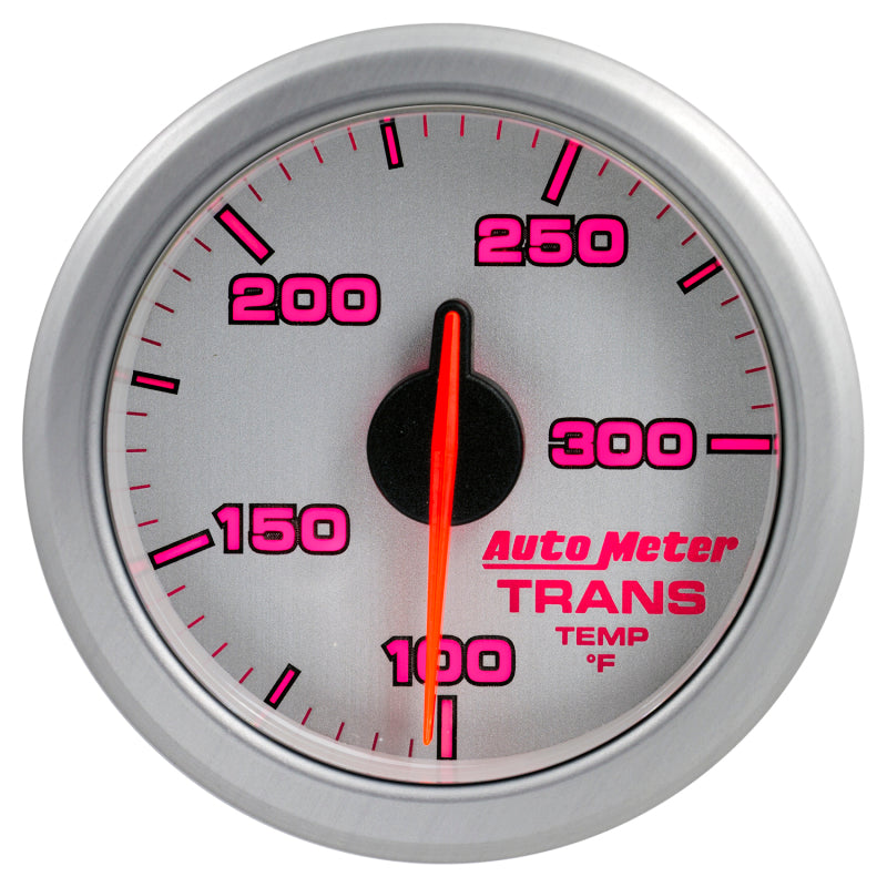 Autometer 2-1/16" Trans Temp, 100-300`F, Airdrive, Silver 9157-UL User 7
