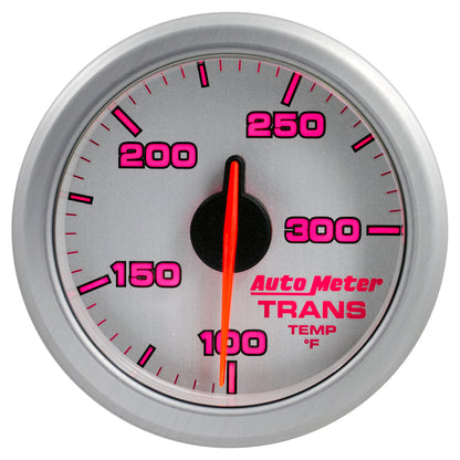 Autometer 2-1/16" Trans Temp, 100-300`F, Airdrive, Silver 9157-UL User 7