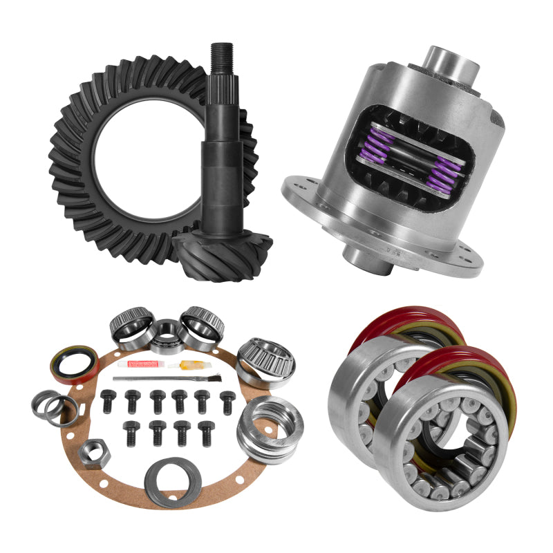 Yukon Gear & Axle Yukon 8.5in GM 4.11 Rear Ring & Pinion Install Kit 30 Spline Positraction Axle Bearings and Seals YGK2003 YGK2003 Photo - Primary