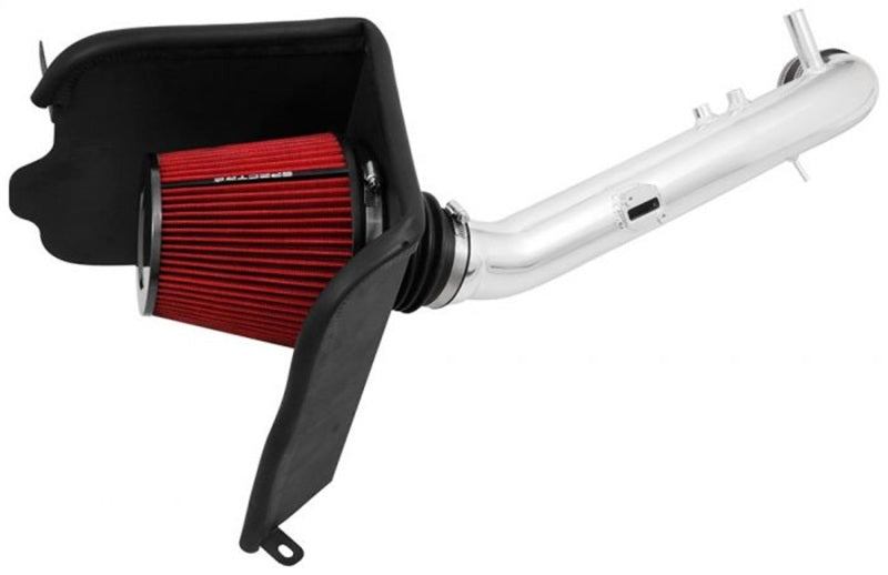 Spectre 12-16 Toyota Tacoma 2.7L F/I Air Intake Kit - Polished w/Red Filter 9056 9056 Photo - Primary