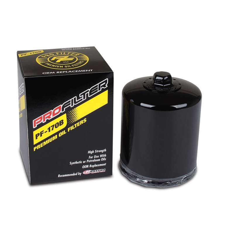 ProFilter Harley Spin-On Black Various Performance Oil Filter PF-170B PF-170B User 1