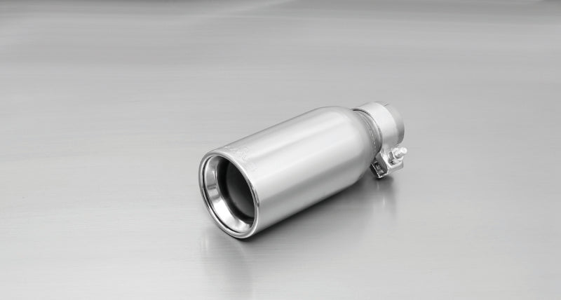 Remus 2006 Opel Corsa D (w/OE Sport Rear Skirt) 1.3L CDTi 102mm Rolled Edge Chromed Tail Pipe Set 0007 70 0007 70 Photo - Primary
