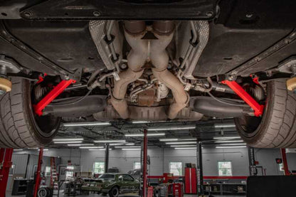 UMI Performance UMI 16-24 Chevrolet Camaro Suspension Trailing Arm - Red 2540-R 2540-R Photo - Mounted