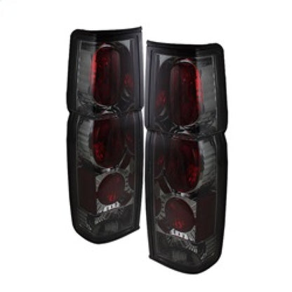 Spyder Nissan Hardbody 86-97 Euro Style Tail Lights Smoke ALT-YD-NH86-SM 5033611 5033611 Photo - Primary