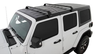 Rhino-Rack 07-22 Jeep Wrangler JK/JL 4 Door Hard Top Vortex SG 2 Bar Roof Rack - Black SG59 SG59 Photo - Primary