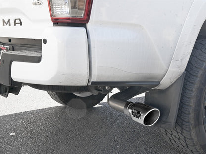 aFe Mach Force-Xp 2-1/2 in 304 Stainless Steel Cat-Back Exhaust w/Polished 49-46042-P Photo - Mounted