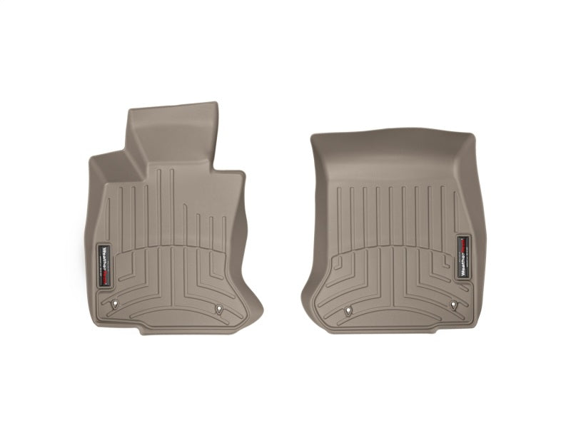 WeatherTech WT FloorLiner - Front - Tan Floor Mats Floor Mats - Rubber main image