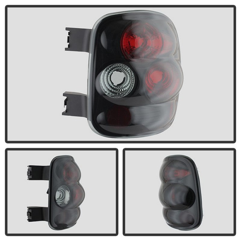 Spyder Chevy Silverado Stepside 99-04 Euro Style Tail Lights Black Smoke ALT-YD-CS99STS-BSM 5078070 5078070 User 1
