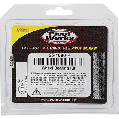 Pivot Works Beta Wheel Bearing Kit Premium Bearings 25-1690-P 25-1690-P Photo - Primary