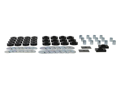 Whiteline 1955-1957 Chevrolet Bel Air Body Mount Bushing Set W93563 W93563 Photo - out of package