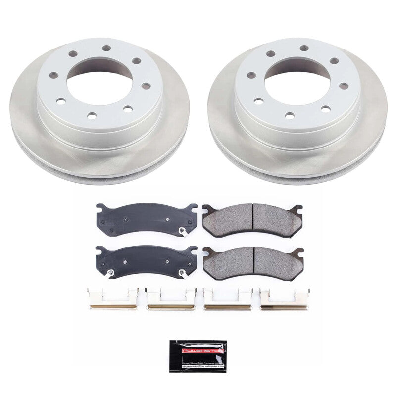 PowerStop Power Stop 03-09 Hummer H2 Rear Semi-Coated Rotor Kit SC2036 SC2036 Photo - Primary