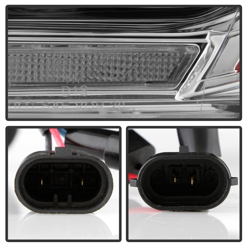 Spyder Dodge Durango 11-13 Halogen Model Only Projector Headlights - Chrome PRO-YD-DDU11SI-C 5088277 5088277 Photo - Unmounted