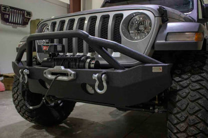 Fishbone Offroad 2018+ Jeep Wrangler JL Mid-Width Winch Front Bumper FB22088 FB22088 Photo - lifestyle view