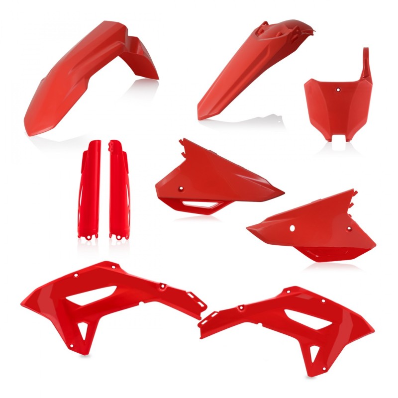 Acerbis Full Plastic Kit Red 2861800227