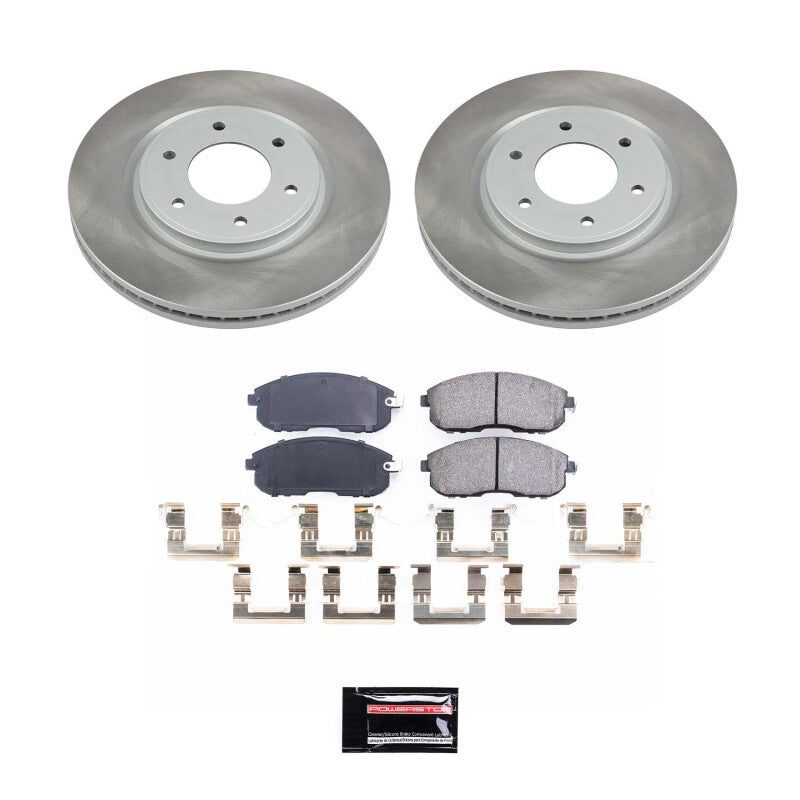 PowerStop Power Stop 07-13 Nissan Altima Front Semi-Coated Rotor Kit SC241 SC241 Photo - Primary