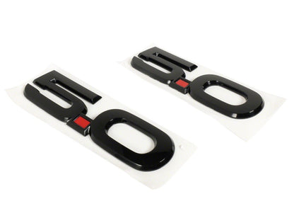 Ford Performance Parts 15-17 Ford Mustang 5.0L Fender Emblem Black M-1447-M50AB Photo - Unmounted