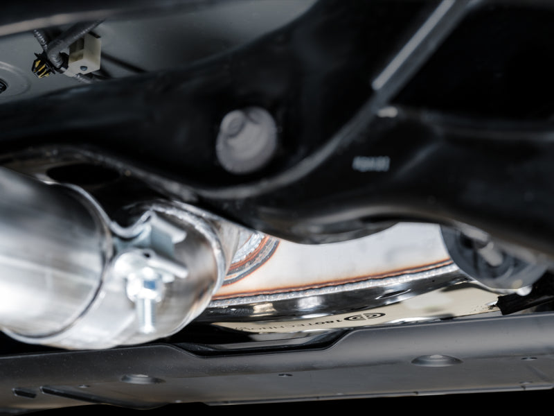 AWE Tuning 2023 Honda Civic Type R FL5 Touring Edition Exhaust w/ Triple Chrome Silver Tips 3015-52287 3015-52287 Photo - Mounted