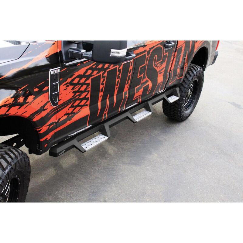 Westin HDX Stainless Drop Wheel-to-Wheel Nerf Step Bars 56-5340252 Photo - Mounted