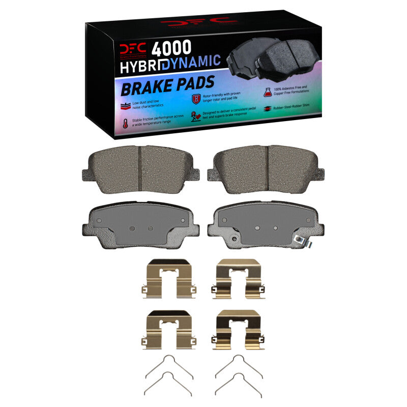 DFC DFC 4000 HybriDynamic Brake Pads Brakes, Rotors & Pads Brake Pads - OE main image