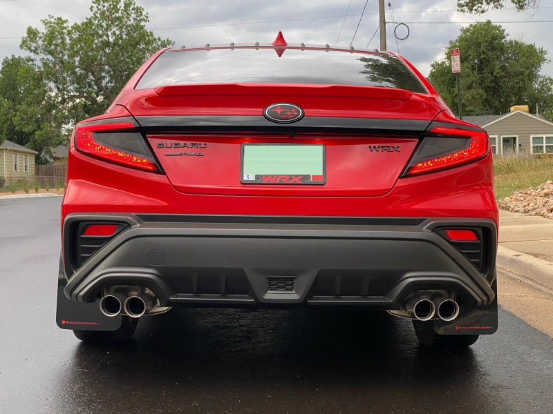 Rally Armor 2022 Subaru WRX Black UR Mud Flap w/ Red Logo MF92-UR-BLK/RD MF92-UR-BLK/RD User 1