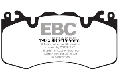 EBC Disc Brake Pad Set DP62064 Photo - Primary