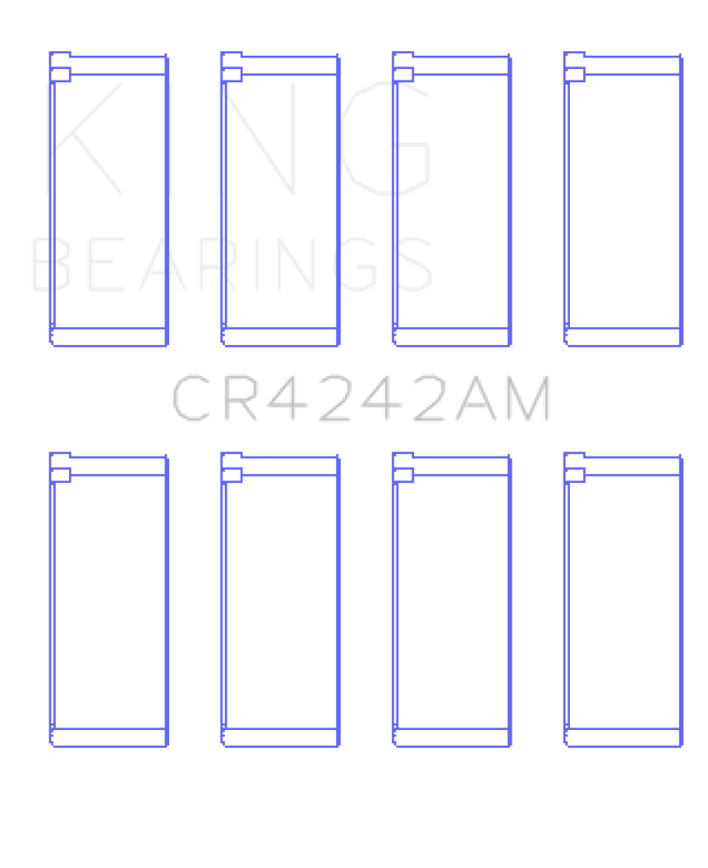 King Engine Bearings KING Rod Bearings Engine Components Bearings main image