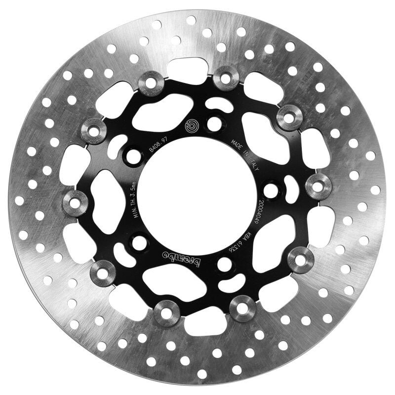 Brembo OE 12-14 Kymco Xciting i 400cc 280x4mm Brake Disc - Front Floating 78B40897 78B40897 User 1
