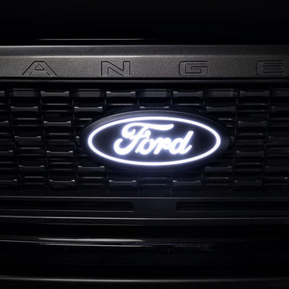 Putco 19-23 Ford Ranger Front Emblem Luminix Ford Led Grille Emblems 92651 92651 Photo - Primary