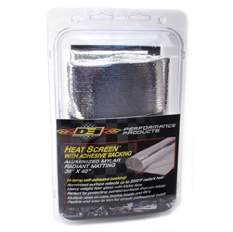 DEI Heat Screen 36in x 40in - Mylar Radiant Glass Fiber Matting w/ Adhesive Backing 10400 10400 Photo - in package